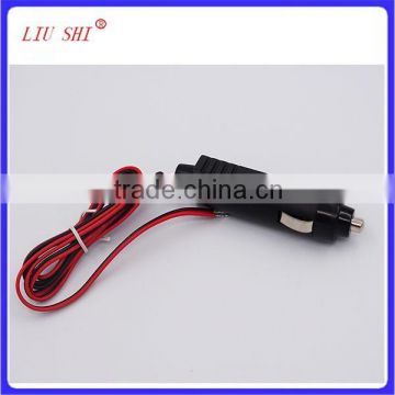 Cigarette Lighter Cable with Right Angle DC Plug