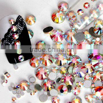 White Clear Shining Nail Art Crystal 3D Nail Decoration Rhinestone                        
                                                Quality Choice