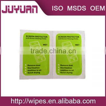 Mobile phone products wet strength paper Screen Wipes OEM Welcomed