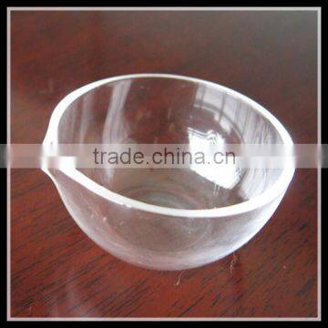 2014 hot sales ZHENG ZHOU STA Melting clear quartz glass crucible