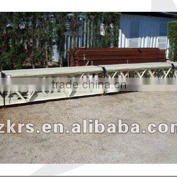 Steel structure for material handling equipment