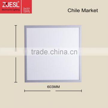 AC220-240 603x603 Led Panel Light 40w With Clips for Chile Market