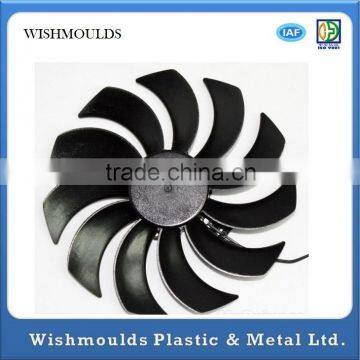 Bathroom Fan for Air-interchange Customized High Precision Plastic Injection Mould for Fan Parts