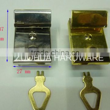 gold alloy briefcase lock