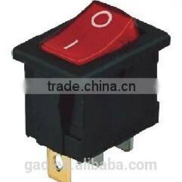 CNGAD KCD5 ON-OFF 3pins Miniature Boat Switch (6A mini rocker switch,250V rocker switch)(KCD5-102/N)