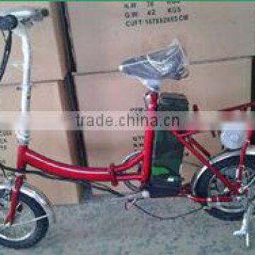 12inch Brush Motor folding electric bicycle KB-16-1