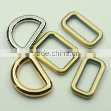 High Quality Heavy Duty Zinc Alloy Hand Bag Metal Fittings Gun Rectangular Fittings 30mm photo-5