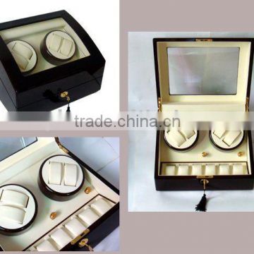 High class automatic wooden watch winder