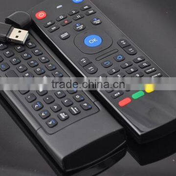 2.4G Air Mouse For Android Tv Box Multitask Qwerty Keyboard Mx3 2.4G 3D Air Mouse