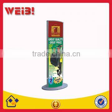 Double-Sided Floor Standing Advertising Light Box: 30x130cm