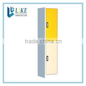 factory sale steel wardrobe 2 door clothing steel locker