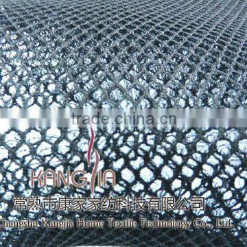 Sandwich mesh fabric seat cover for motor bicycle