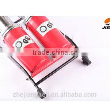 High Pressure Double Barrel With Gauge JL9206 for Car and Motor Foot Air Pump photo-3