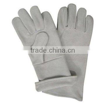 Grain Leather Welding Gloves - Unlined