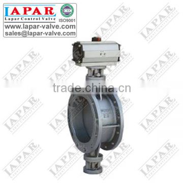 LPB17 Aeration Butterfly Valve with Pneumatic Actuator - Lapar Valve