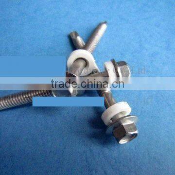 stainless steel hex flange bolt a2 a4