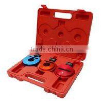 Front suspension camber adjusting tool set for BMW