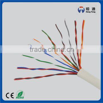 Twsited 10 Pairs TCCA Conductor Telephone Cable with Ground Wire