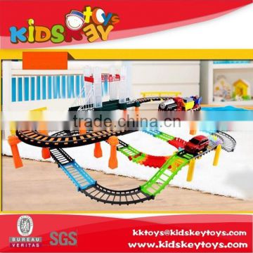 plastic train track car /electric toy track/electric train