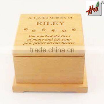 2015Hot Sale Fancy Handcrafted Custom Pet Urn Box HCGB8119 photo-2