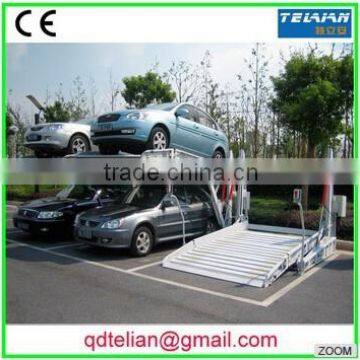 two post hydraulic tilt parking lift \ car parking sestem