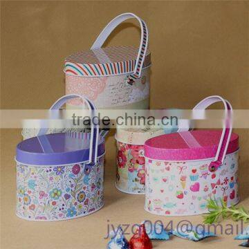 Delicate new design cheapest toy shape metal handbag lunch box for fruit and vegetable