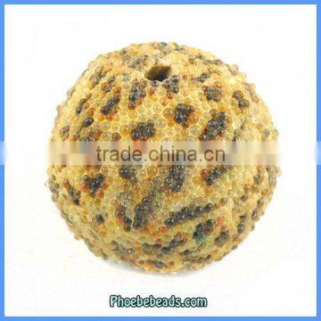 Wholesale Indonesia Style Round Clay Jewelry Loose Beads PCB-M100568