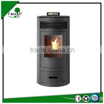 indoor using green energy automatic wood Pellet stove with remote control