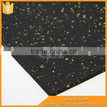 Crossfit Recycled High Friction Wearable Cheap Gym Rubber Flooring