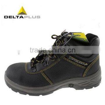 Deltaplus buffalo leather panoshock material heat-resistant 250c safety shoes