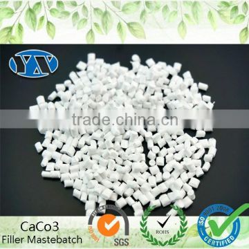 PE Plastic calcium carbonate / CaCo3 Filler Masterbatch For Pe Film Blowing