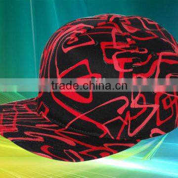 New Style Custom Floral 5 Panel Hat photo-3