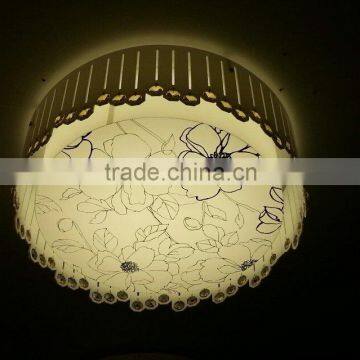 2014 new design Round Flush Mounted Ceiling Lamp with flower pattern
