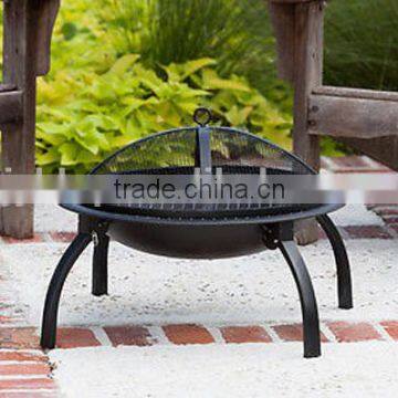 Popular 26inch folding firepit outdoor living