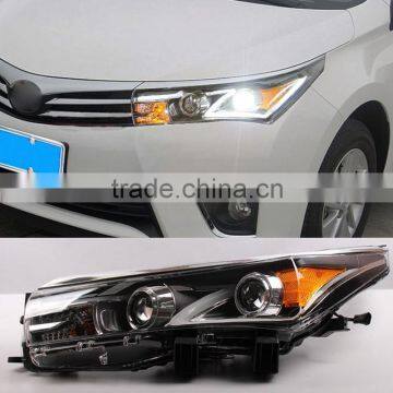 Car Head Lamp ABS 12V LED Headlight For Toyota Corolla 2013 2014 2015 Head Lamp                        
                                                Quality Choice