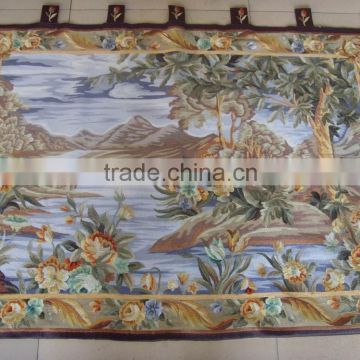 Hot sale embroidery tapestry/Machine embroidery tapestry/Mat/home decorative products