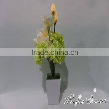 cheap wholesale artificial flowers best selling home decoration artificial led flower with pot beautiful floriculture