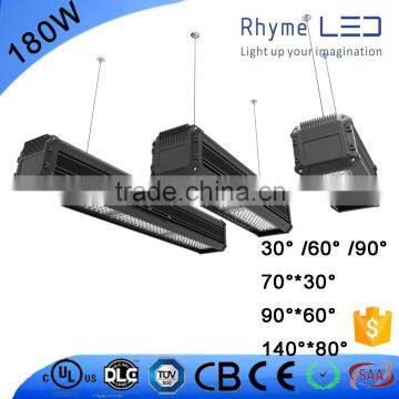 Hanging rope muonted industrial used 180W led high bay light housing suitable around 9m installed height
