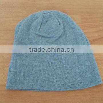 Custom Pure Color Winter Simple Knitted Cap photo-2
