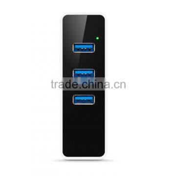 USB3.1 to 3 Ports USB HUB 3.0 10/100/1000Mbps Gigabit Ethernet RJ45