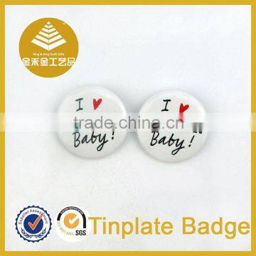 Children's Love Collection With Kinds of Designs/heaven Gifts Hat Tinplate Button Badges
