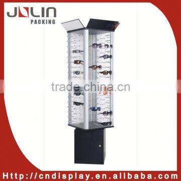 revolving aluminium eyewear display stands