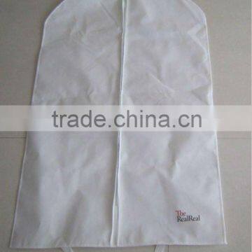 garment cover bag white