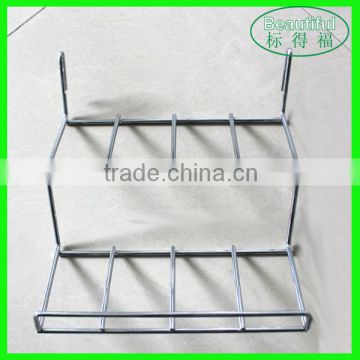 Chrome wire shoe Display rack for shoes shop