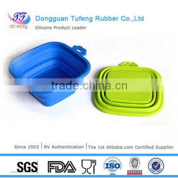 Convenient carry silicone folded wholesale lunch boxes/Eco lunch boxes