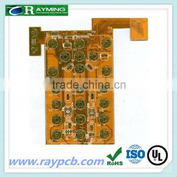 Pcb flexible maker,pcb soft base material,yellow soft pcb board