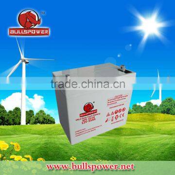 VRLA agm deep cycle renewable energy battery 12v 55ah