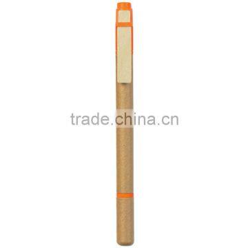 Dual Function Eco-Friendly Pen/Highlighter-Orange