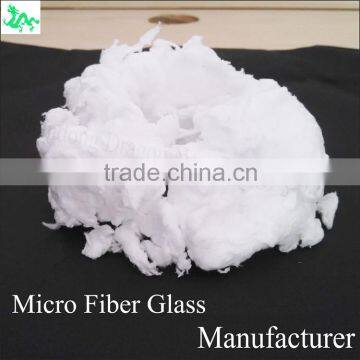 0.1-0.35um China Micro Fiberglass Cotton Manufacturer AGM Separator Raw Material