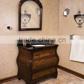 Antique Solid wood bathroom Furniture